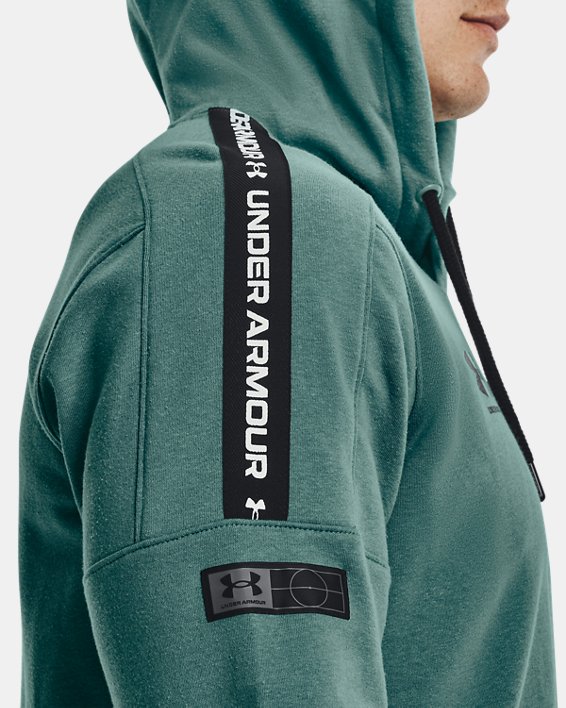 Sudadera con capucha UA Accelerate Off-Pitch para hombre, Green, pdpMainDesktop image number 3